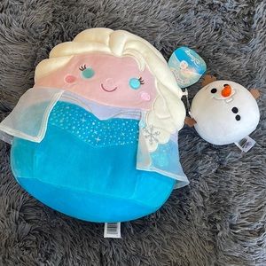 Original squishmallows - Elsa and Olaf